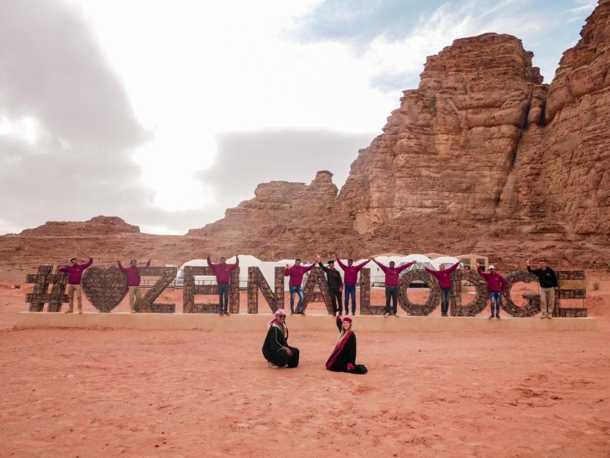Zeina Desert Lodge Вади Рум Екстериор снимка